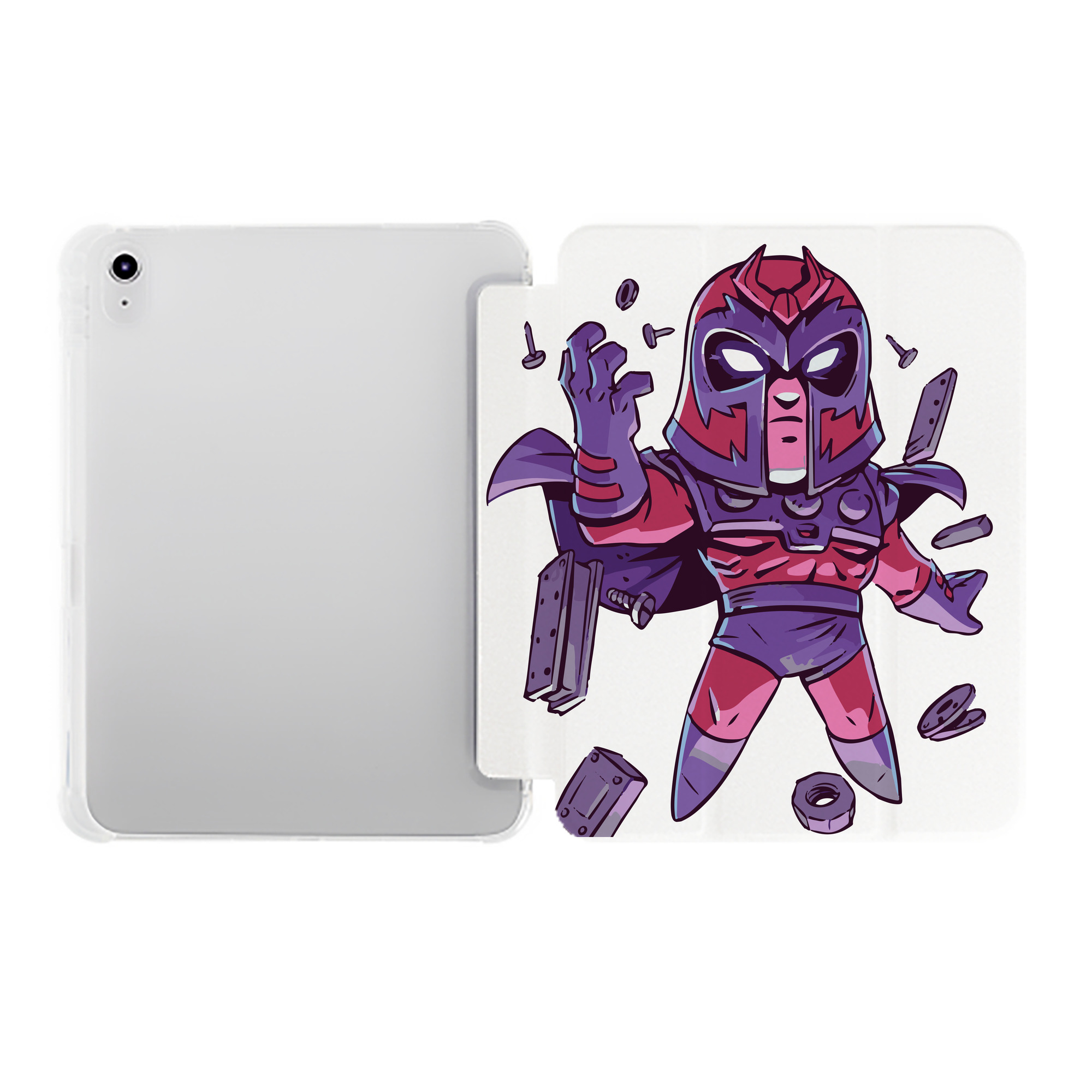 （画像用） アベンジャーズ The Avengers IPad ケース ペン収納付き 三つ折りスタンド PUレザー×シリコン 対応機種9.5/10.5/10.9インチ
